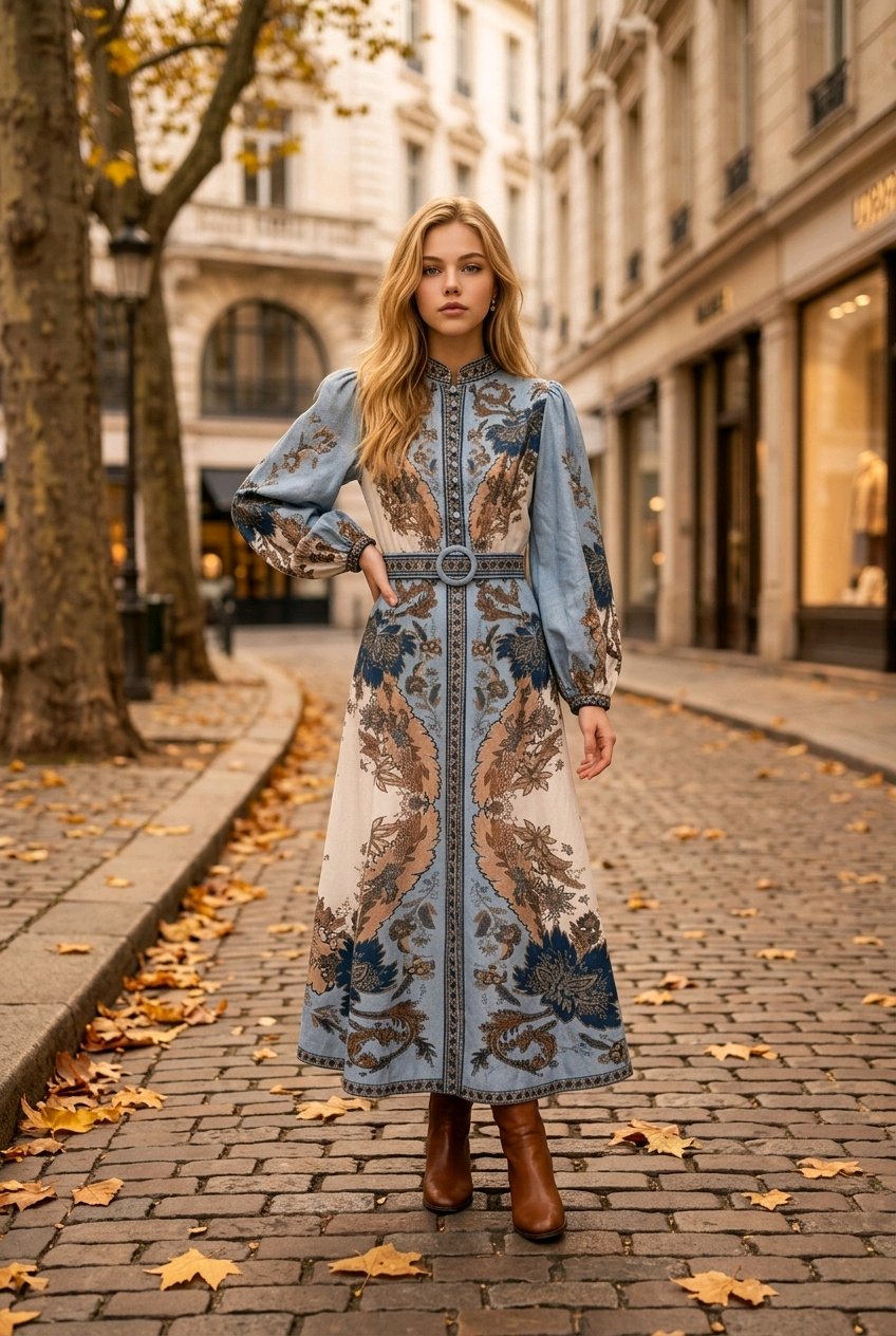 Paisley dress
