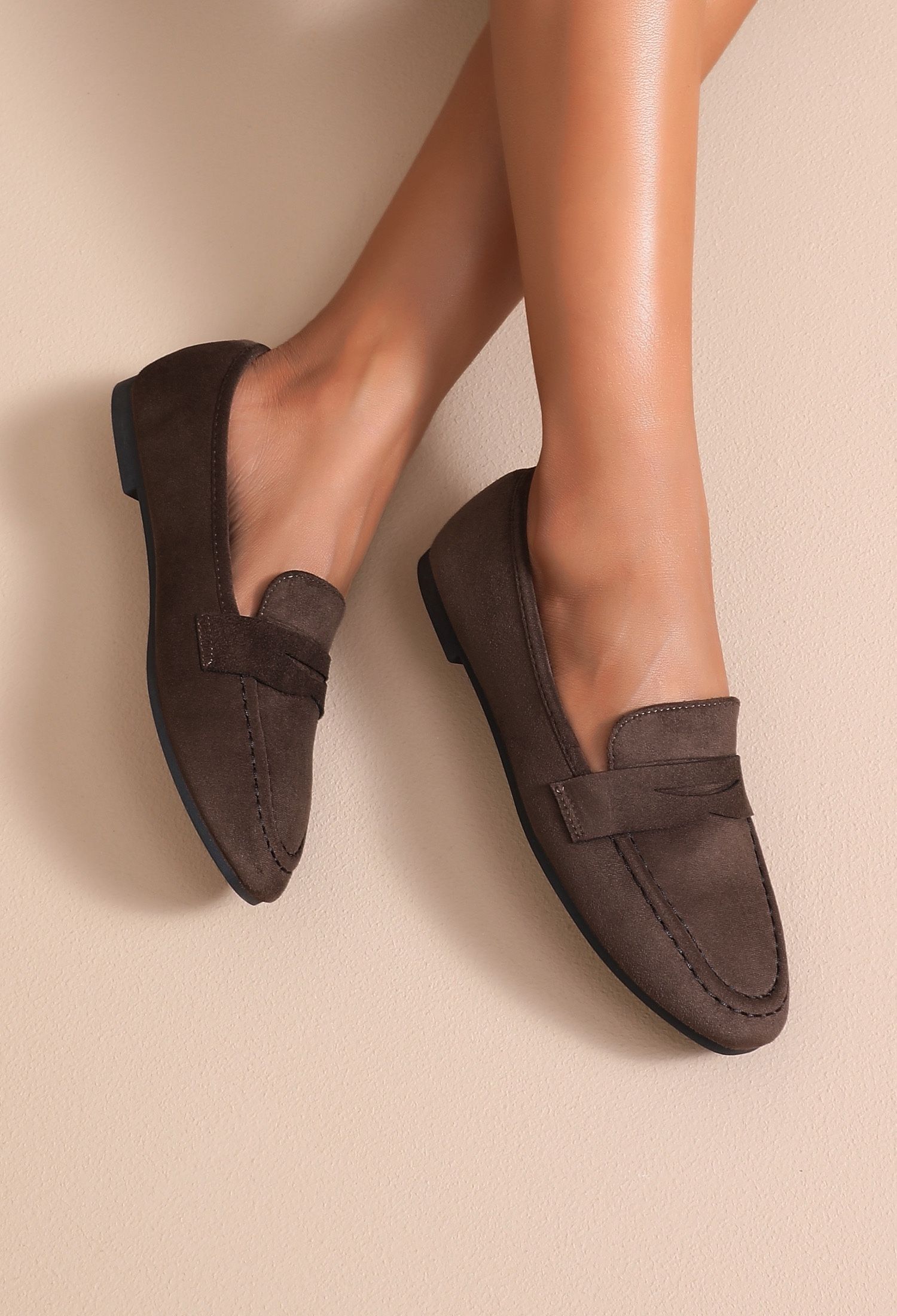 Suede loafer